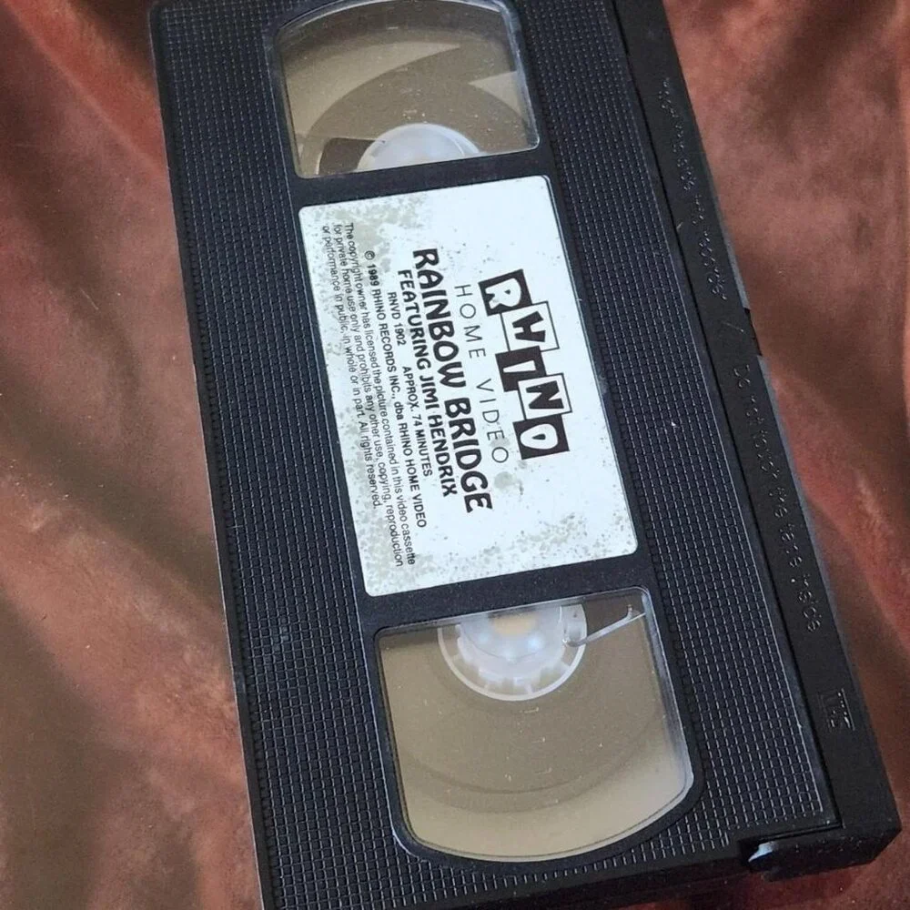 Rainbow Bridge ft. Jimi Hendrix - 1987 - VHS tape. Rhino Video